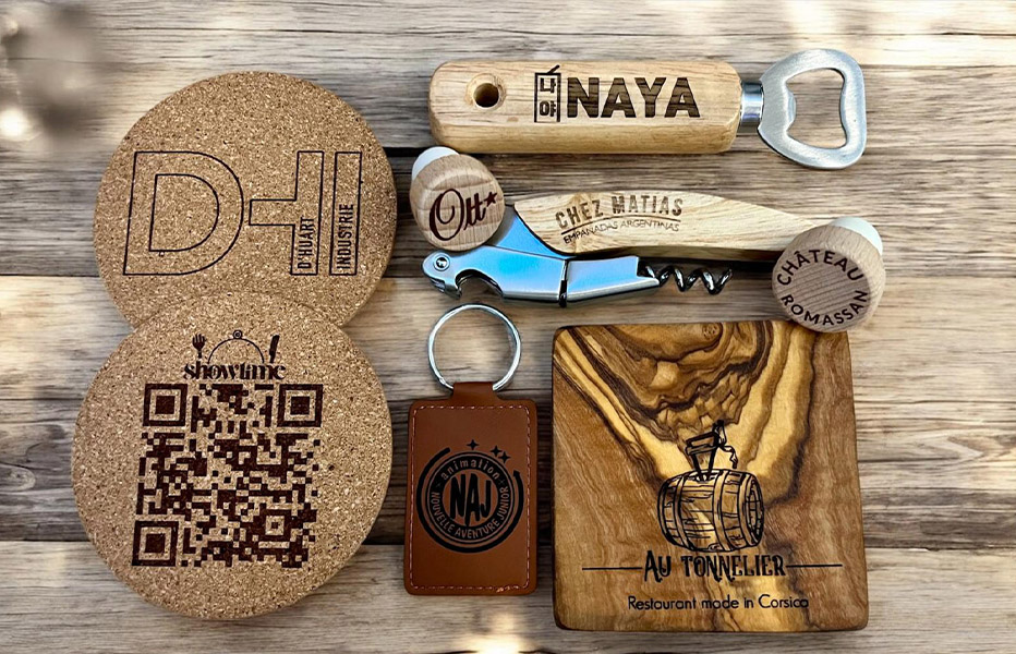 Image exemple de goodies personnalisés